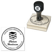 ライブラリからの名前をカスタムする ラバースタンプ (押印)