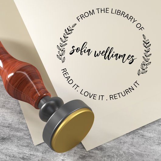 ライブラリからカスタム先生名 セルフインキングスタンプ