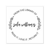 ライブラリからカスタム先生名 セルフインキングスタンプ (デザイン)