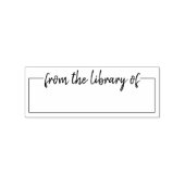 ライブラリからブラシを受ける ラバースタンプ (インプリント)