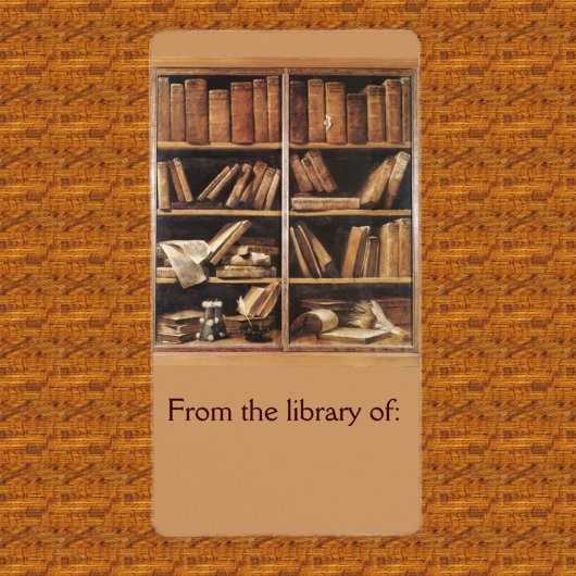 ライブラリから蔵書票 ラベル