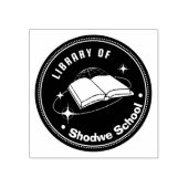 ライブラリから – 名パーソナライズされた前 ラバースタンプ (インプリント)