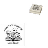 ライブラリから – 名パーソナライズされた前 ラバースタンプ (押印)