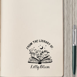 ライブラリから – 名パーソナライズされた前 ラバースタンプ