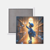 ライブラリで – Blue Magnet マグネット (正面/裏面)