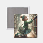 ライブラリで – Green Magnet マグネット (正面/裏面)