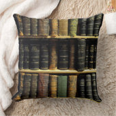 ライブラリのリバーブル装飾用クッション クッション (ブランケット)