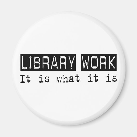 ライブラリの作業 マグネット (正面)