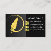 ライブラリの名刺 名刺 (裏面)