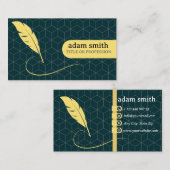 ライブラリの名刺 名刺 (正面/裏面)