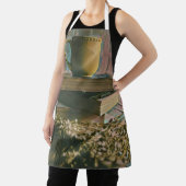 ライブラリの恋人のアートワーク エプロン (インサイチュ)