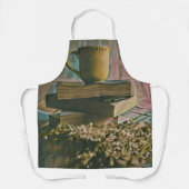 ライブラリの恋人のアートワーク エプロン (正面)