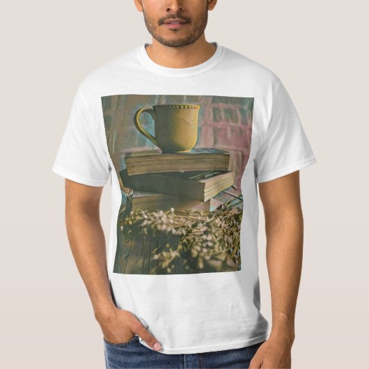 ライブラリの恋人のアートワーク Tシャツ (正面)