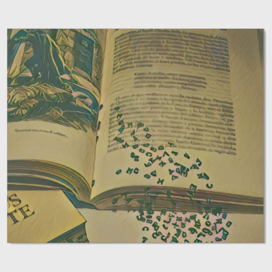 ライブラリの恋人の贈り物 ラッピングペーパー (フラット)