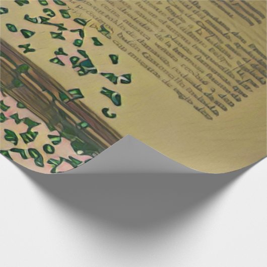 ライブラリの恋人の贈り物 ラッピングペーパー (角)