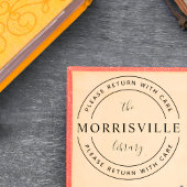 ライブラリはっきりした名ラウンドを戻す気にと セルフインキングスタンプ