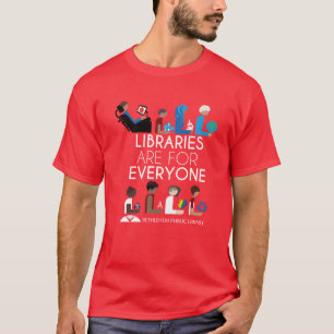 ライブラリは誰でも利用できる Tシャツ