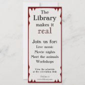 ライブラリイベントRackcard (正面)