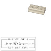 ライブラリカスタムブックの恋人の署名 ラバースタンプ (押印)