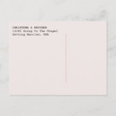 ライブラリカード日付はがきを保存 案内ポストカード (裏面)