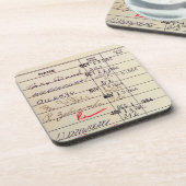 ライブラリカード23322 コースター (左側)