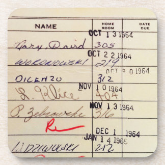 ライブラリカード23322 コースター