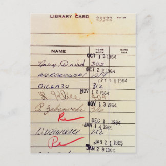 ライブラリカード23322 ポストカード