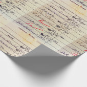 ライブラリカード23322 ラッピングペーパー (角)