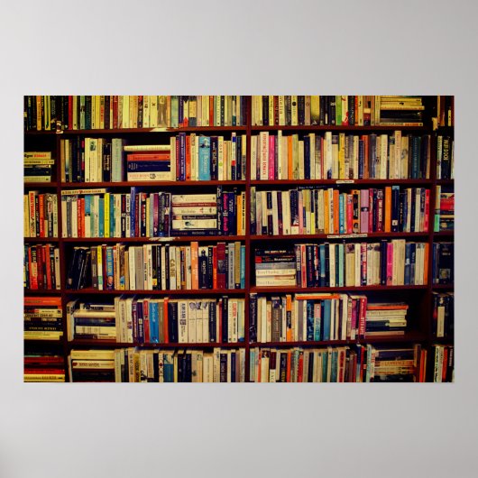 ライブラリシェルフ ポスター (正面)
