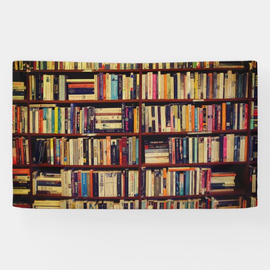 ライブラリシェルフ 横断幕 (横)