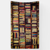 ライブラリシェルフ 横断幕 (縦)