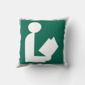 ライブラリシンボル道端サイン クッション (裏面)