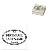 ライブラリスタンプスタイルex librisブックプレート ラバースタンプ (押印)