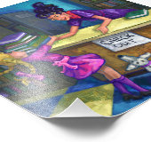 ライブラリチェックアウトのアートワーク フォトプリント (角)