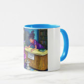 ライブラリチェックアウトのアートワーク マグカップ (正面右)