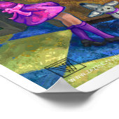 ライブラリチェックアウトのポスター ポスター (角)