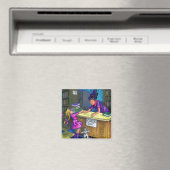 ライブラリチェックアウト磁石 マグネット (インサイチュ (食洗機))