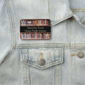 ライブラリブックシェルフデザイン名タグ 名札 (インサイチュ)