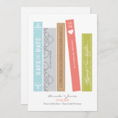 ライブラリブック日付の保存 セーブザデート (正面/裏面)