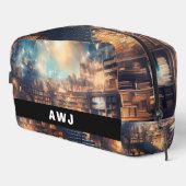 ライブラリプリントDoppバッグ ドップキット (右コーナー)