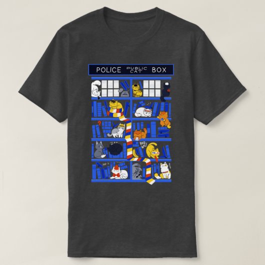 ライブラリボックスの作成者 Tシャツ (デザイン正面)