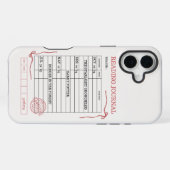 ライブラリーカード風スマホケース iPhoneケース (裏面横)