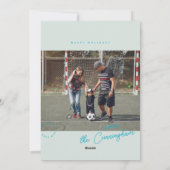 ライブラリーカード 年間ベスト Flat ホリデーカード (裏面)