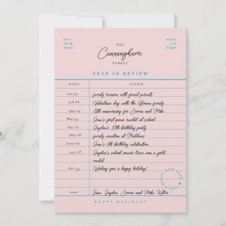 ライブラリーカード 年間ベスト Flat ホリデーカード