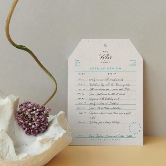 ライブラリーカード 年間ベスト Flat ホリデーカード