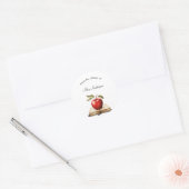 ライブラリーラベル・図書館シール・本のラベル ラウンドシール (封筒)