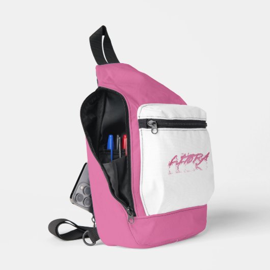 ライブラリ反射 スリングバッグ (見開き)