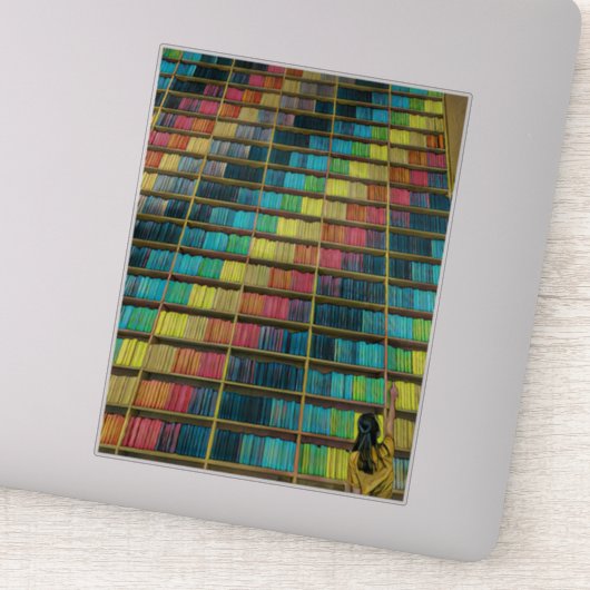 ライブラリ愛好家のギフト シール (詳細)