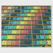 ライブラリ愛好家のギフト ラッピングペーパー (フラット)