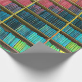 ライブラリ愛好家のギフト ラッピングペーパー (角)